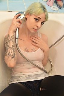 Wet and gagged